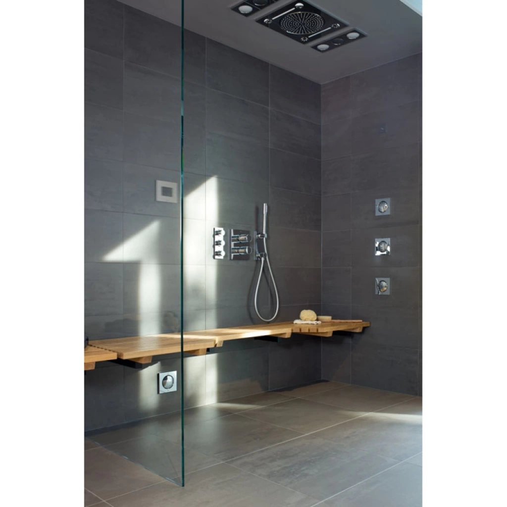 Встраиваемые души скрытого монтажа. Grohe 27939001. Встраиваемая душевая система Grohe Essence (set223 DL). Rainshower 27032.