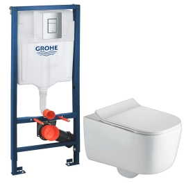 Инсталляция Grohe с подвесным унитазом GM-0202