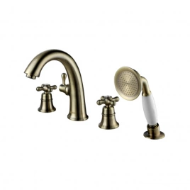 Смеситель для ванны Lemark Vintage LM2841B на борт