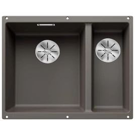 Мойка кухонная Blanco Subline 340/160-U LH 527345 вулканический серый