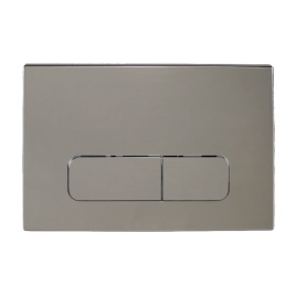Кнопка смыва для инсталляции Santop ST-002C, серебро
