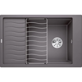 Мойка кухонная Blanco Elon XL 6 S 524835 темная скала