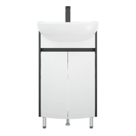 Тумба с раковиной напольная Cetus Элара 50 белая