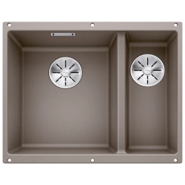 Мойка кухонная Blanco Subline 340/160-U LH 523556 серый беж