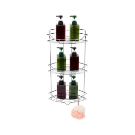 Полка для ванной угловая Milardo Grid GRICC3CM44