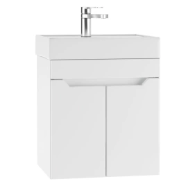 Тумба с раковиной подвесная Айсберг Мечта 50