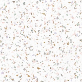 Керамогранит напольный полированный 60x60 ProGres Терраццо белый