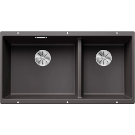 Мойка кухонная Blanco Subline 480/320-U 523585 темная скала