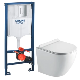 Инсталляция Grohe с подвесным унитазом GM-0203