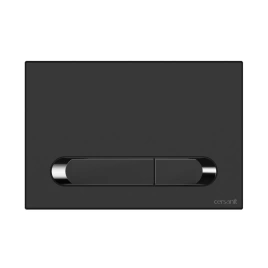 Кнопка смыва для инсталляции Cersanit Estetica, черная