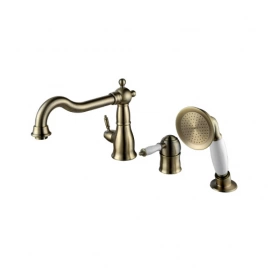 Смеситель для ванны Lemark Villa LM4845B на борт