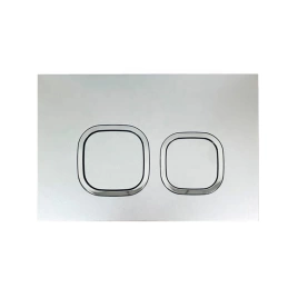 Кнопка смыва для инсталляции Cetus Silver 05SLCS