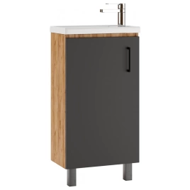 Тумба с раковиной напольная Домино Craft 45