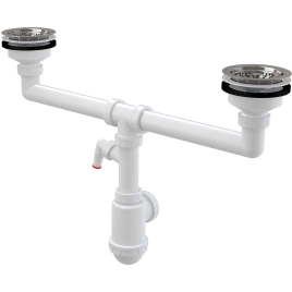 Сифон для кухонной мойки Alcaplast A453P