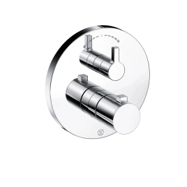 Внешняя часть смесителя для ванны Kludi Nova Fonte 208300515 с термостатом