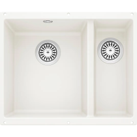 Мойка кухонная Blanco Rotan 340/160-U 523078 белая