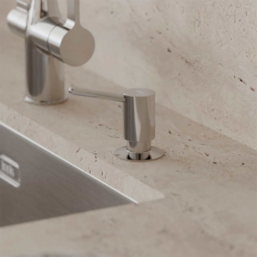 Дозатор для кухонной мойки Iddis Kitchen Line SDISB00i59, хром - фото 8