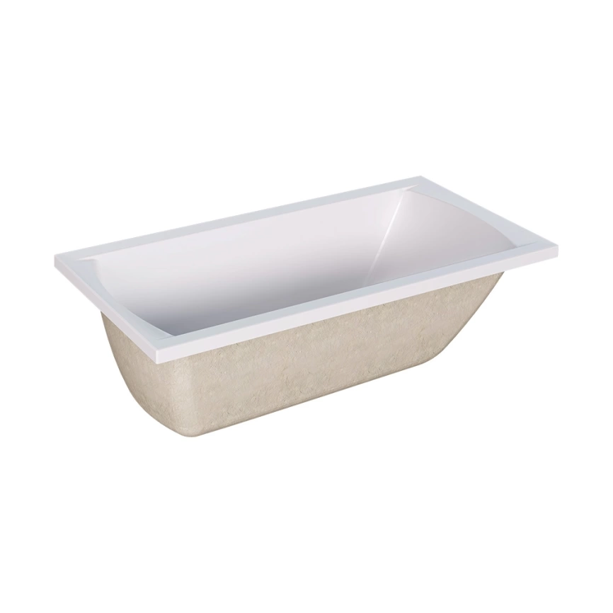 Ванна акриловая Marka One Modern 120x70 с каркасом - фото 1
