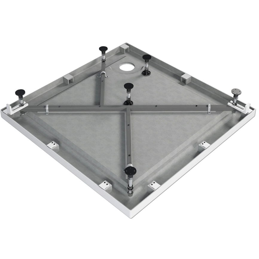 Душевой поддон акриловый 100x100 Метакам Apart квадратный - фото 7