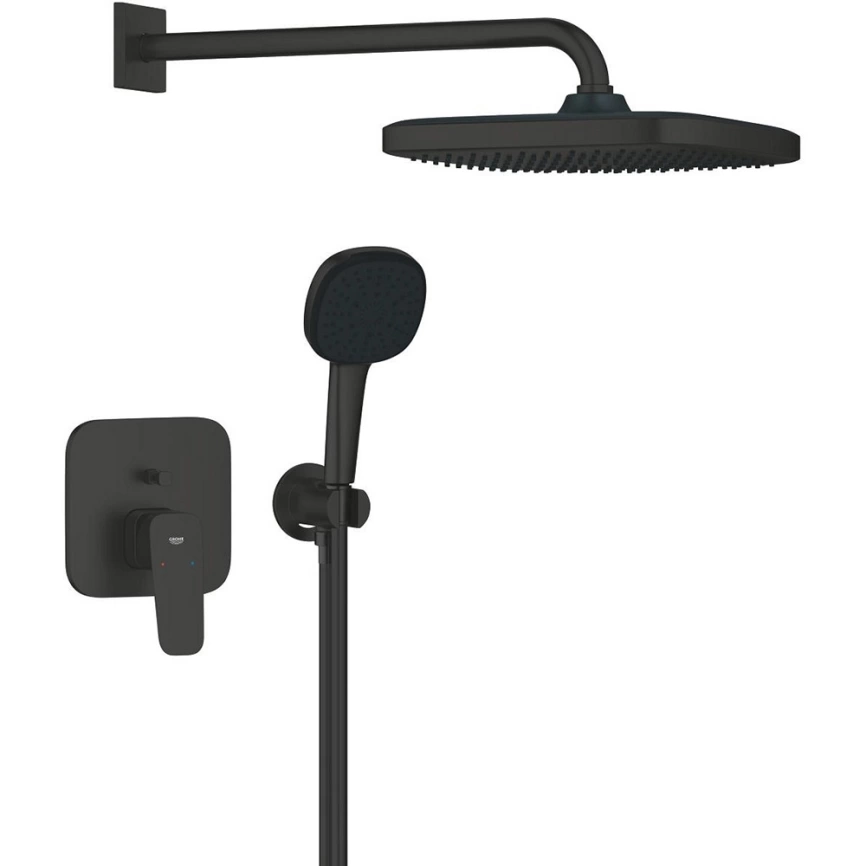 Душевой комплект Grohe Cubeo 1053362430 черный