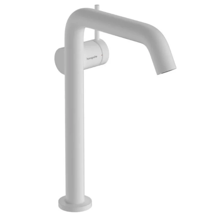 Смеситель для раковины Hansgrohe Tecturis S 73370700, белый