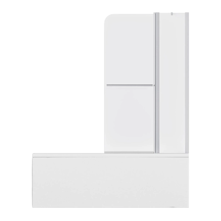 Штора на ванну из стекла 1Marka P-05 85x150 Mistelite R матовая - фото 2