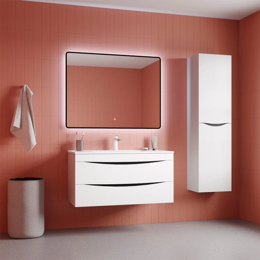 Зеркало навесное Iddis Cloud X 100 CLX1000i98 с подсветкой - фото 6