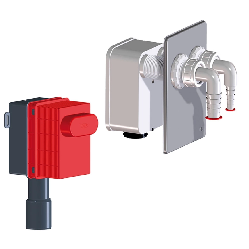 Сифон для стиральной машины двойной HL K4000.2