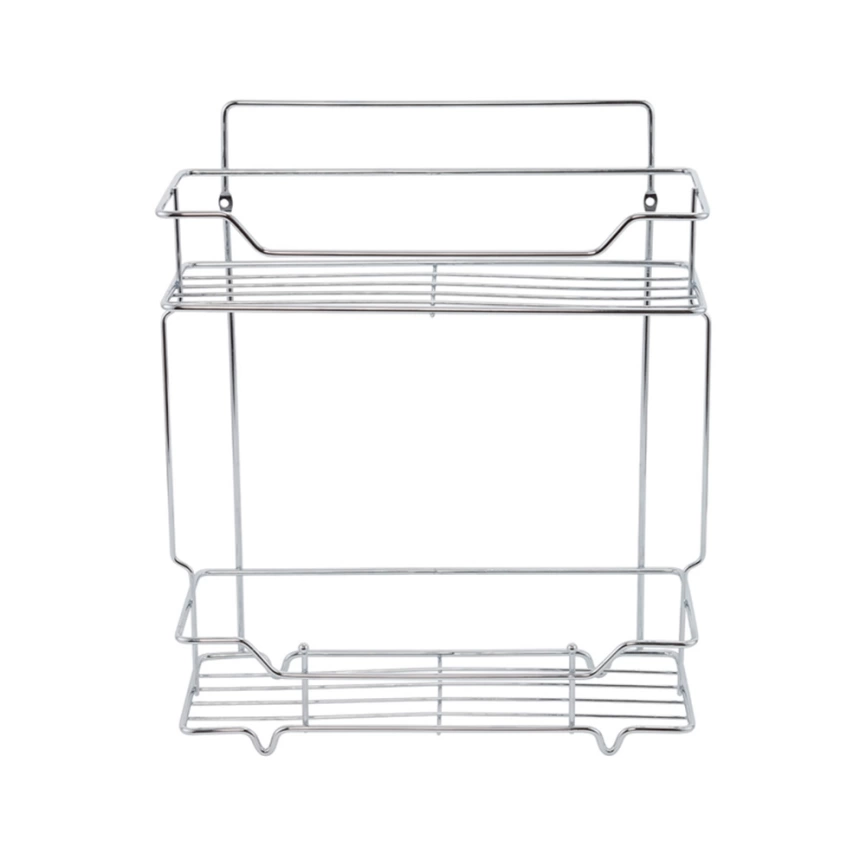 Полка для ванной Milardo Grid GRICS2CM44 хром