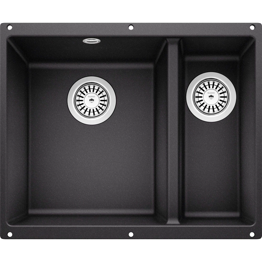 Мойка кухонная Blanco Rotan 340/160-U 523077 антрацит