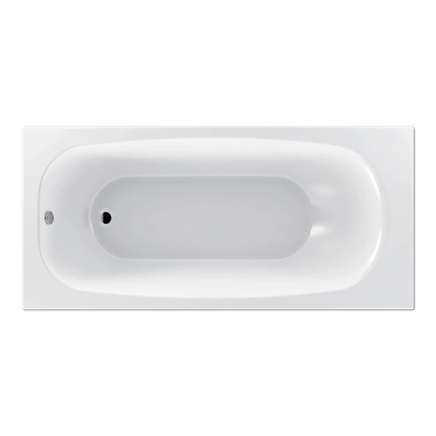 Ванна акриловая Cetus Alba 150x70 с ножками белая