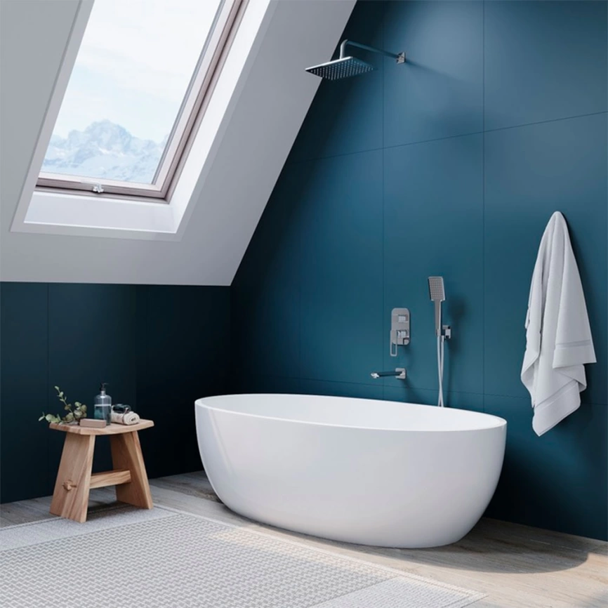 Смеситель для ванны Iddis Slide SLISB00i68 встраиваемый, хром - фото 2