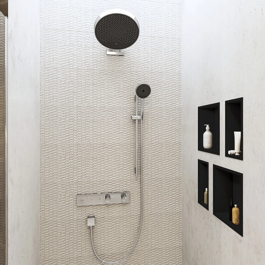 Лейка для верхнего душа Hansgrohe Rainfinity 360 26230000 хром - фото 2