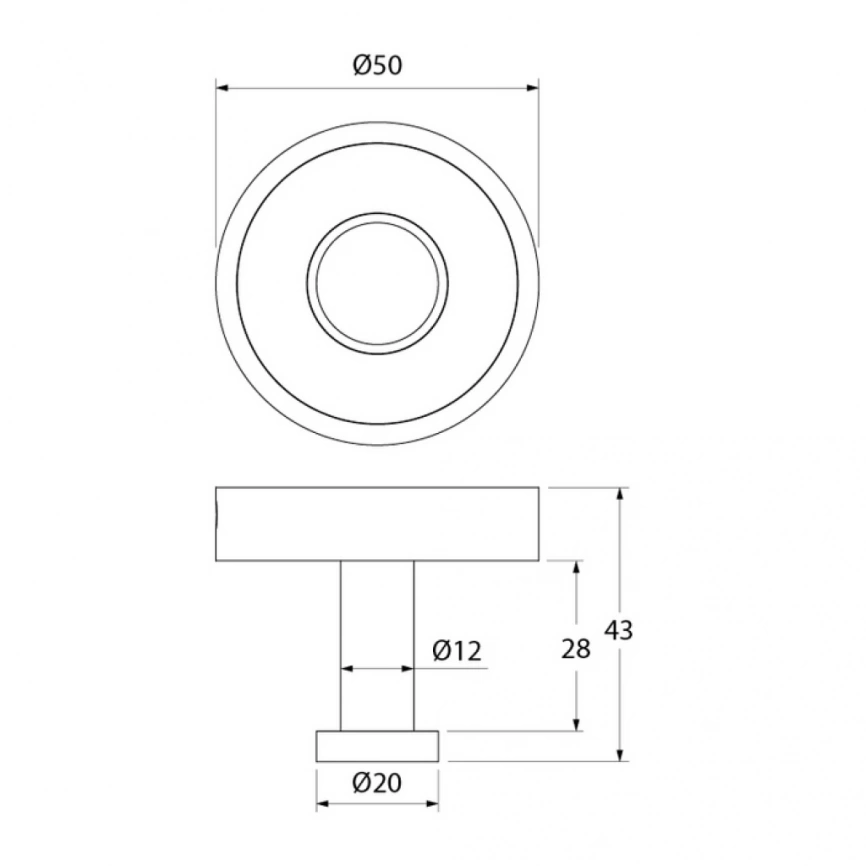 Крючок для ванной Iddis Calipso CALSB10i41 - схема