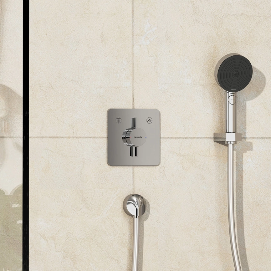 Смеситель для душа Hansgrohe DuoTurn Q 75414000 хром - фото 1