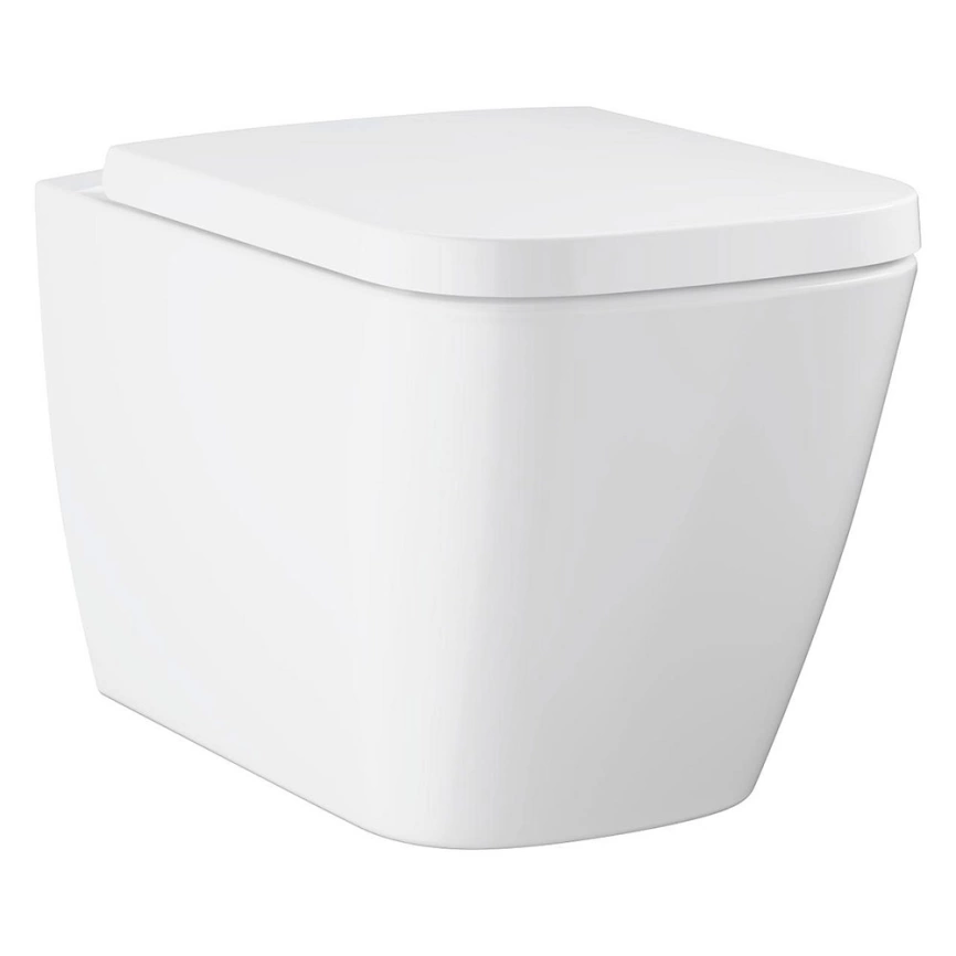 Унитаз подвесной Grohe Bau Edge Ceramic 106740SH00 с сиденьем