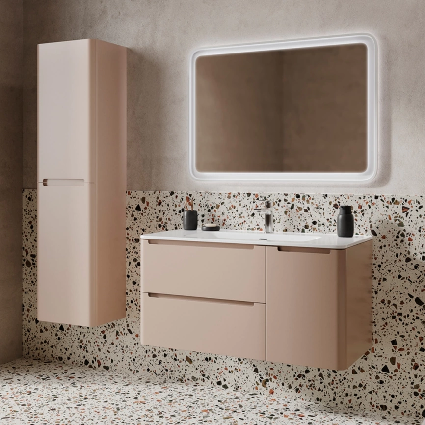 Шкаф-пенал подвесной Iddis Edifice 40 EDI40C0i97, капучино - фото 4