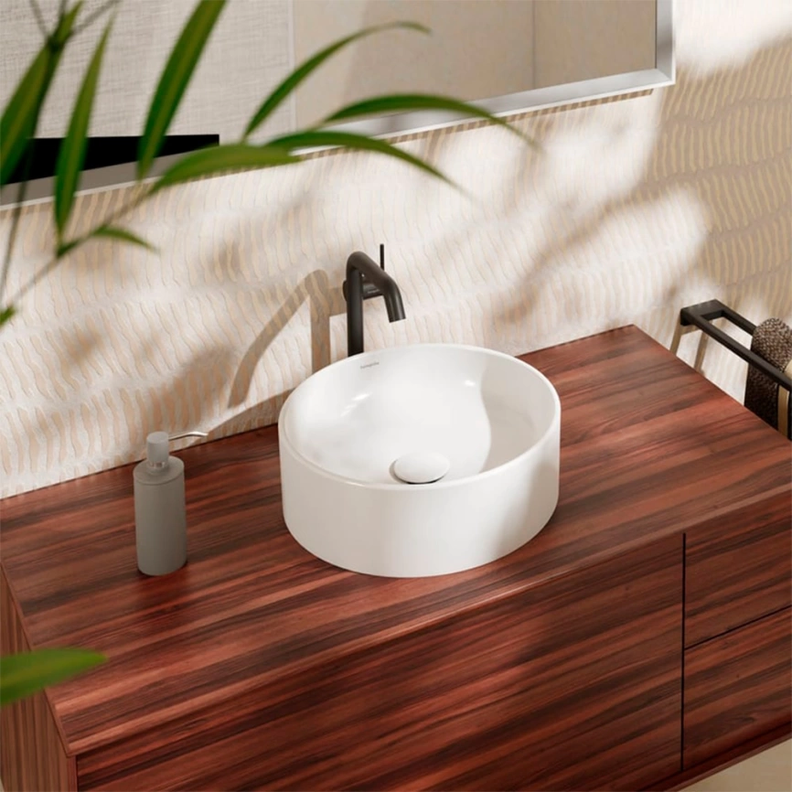 Раковина Hansgrohe Xuniva S 60164450 накладная, белая - фото 1