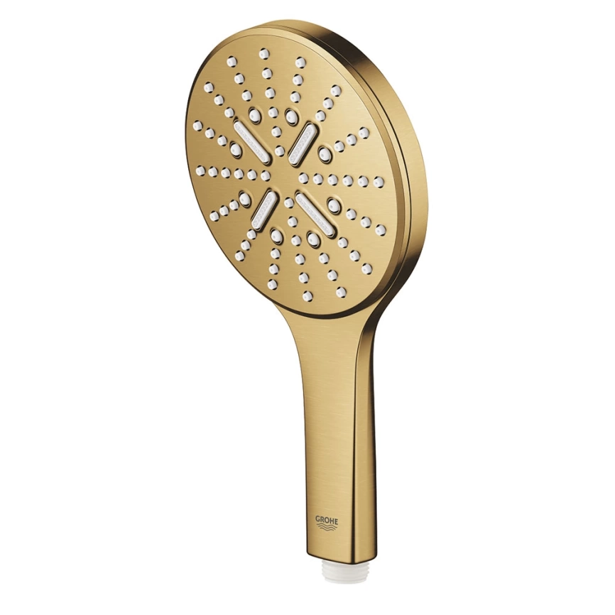 Душевая лейка Grohe Rainshower SmartActive 130 26574GN0 золото - фото 2