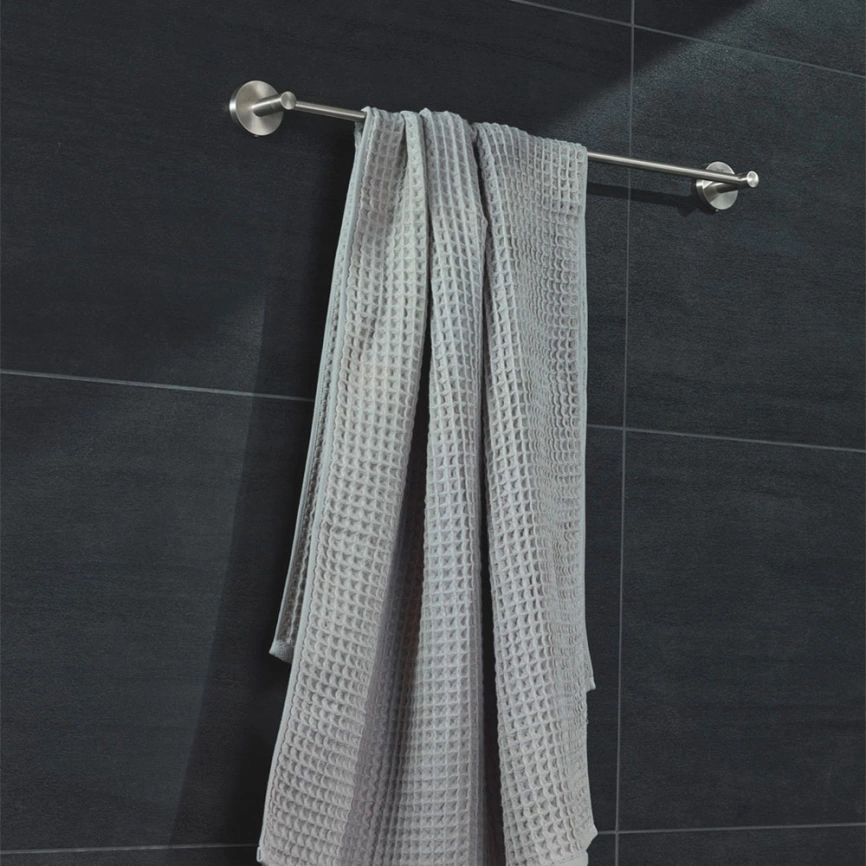 Полотенцедержатель Grohe Start 41178DC0 сталь - фото 1