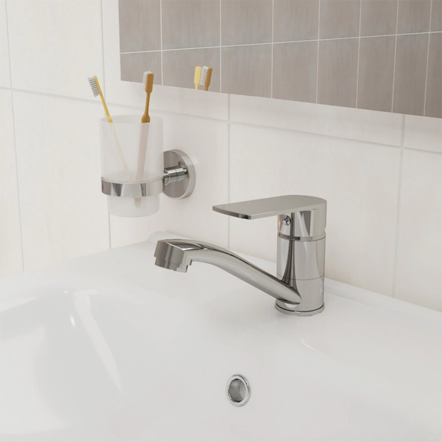 Смеситель для раковины Milardo Helic HELSBR0M01, хром - фото 1