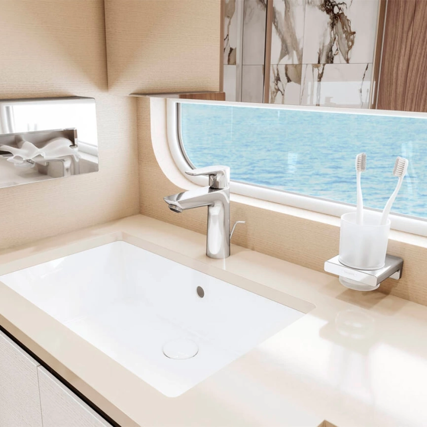 Подстаканник для зубных щёток Hansgrohe AddStoris 41749000 хром - фото 1