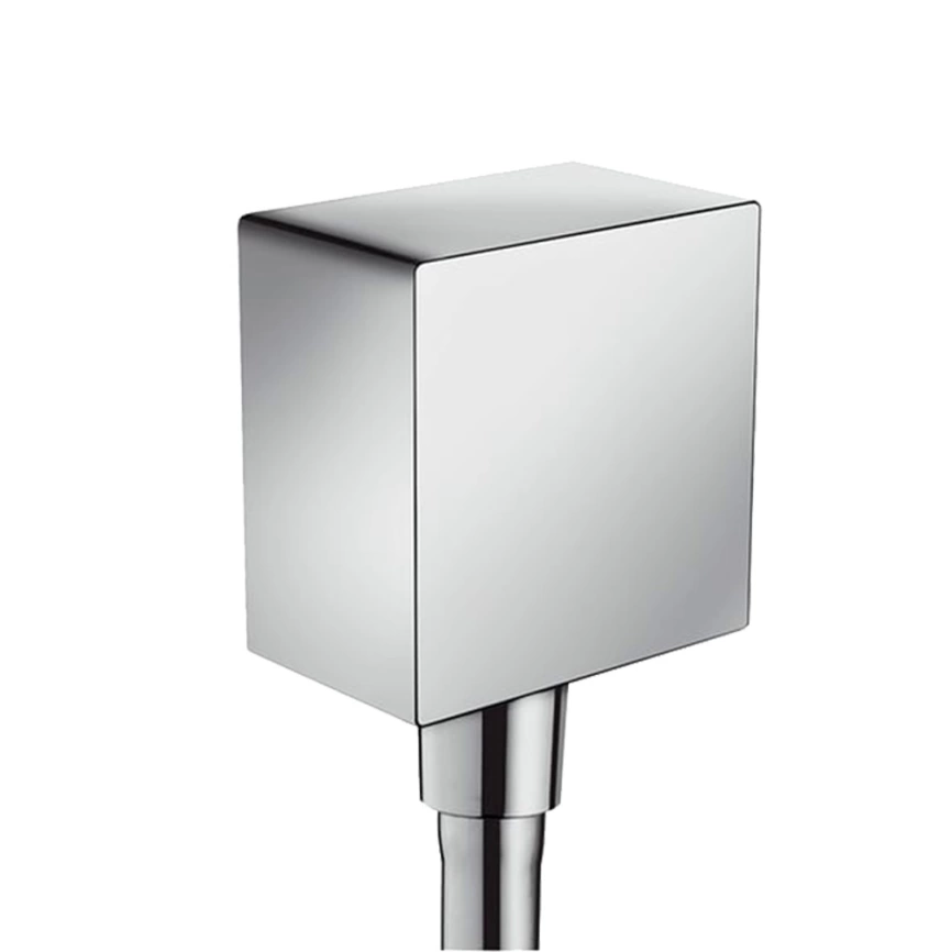 Шланговое подключение Hansgrohe Fixfit Square 26455000, хром