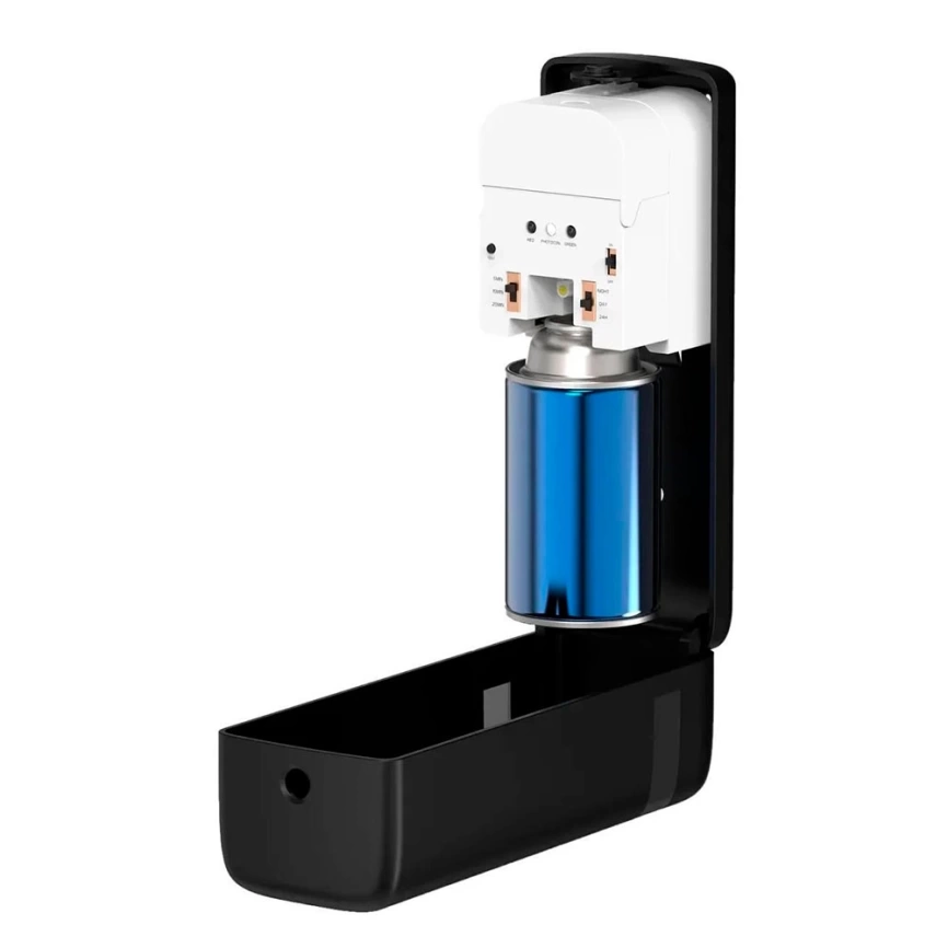 Диспенсер для освежителя воздуха Breez s-331 автоматический черный - фото 3