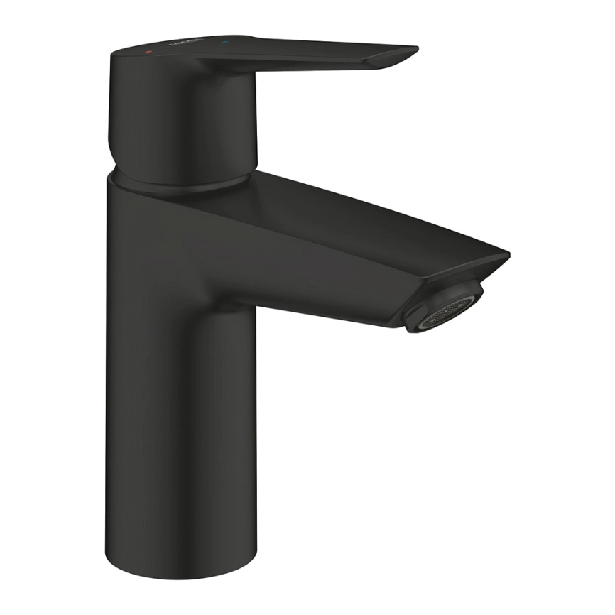 Смеситель для раковины Grohe Start 235512432 с донным клапаном, черный