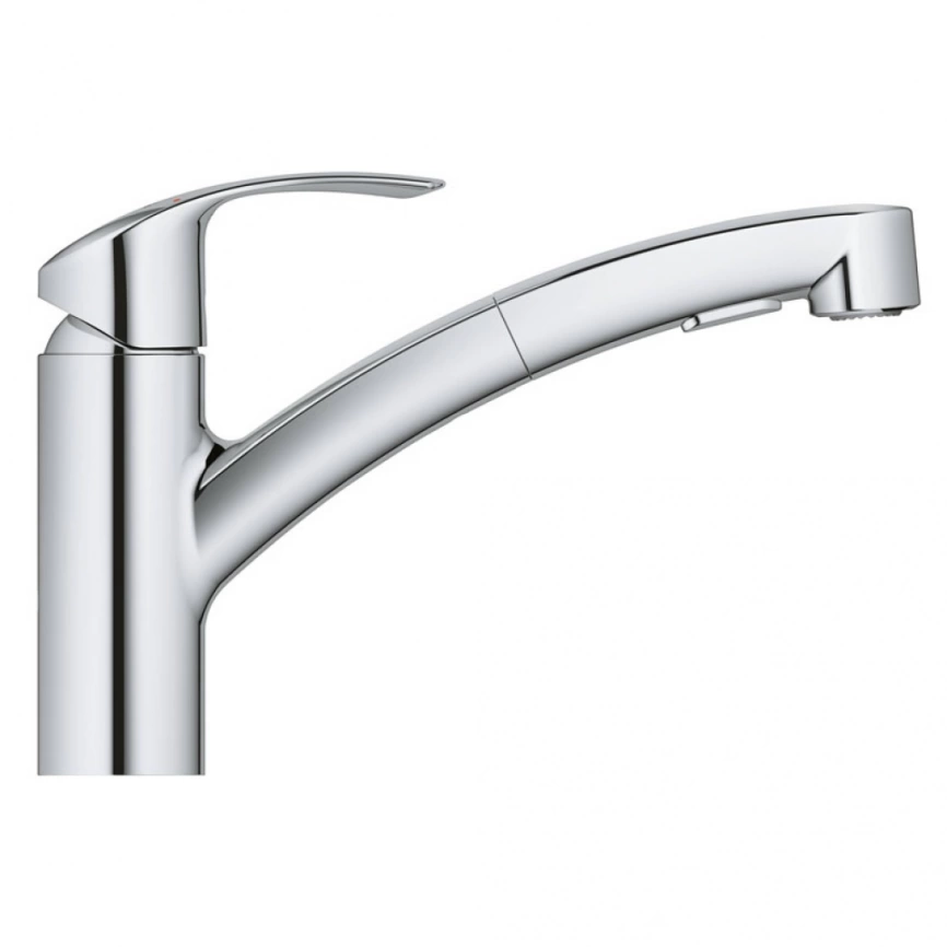 Смеситель для кухни Grohe Eurosmart 30305000 c выдвижным изливом - фото 1
