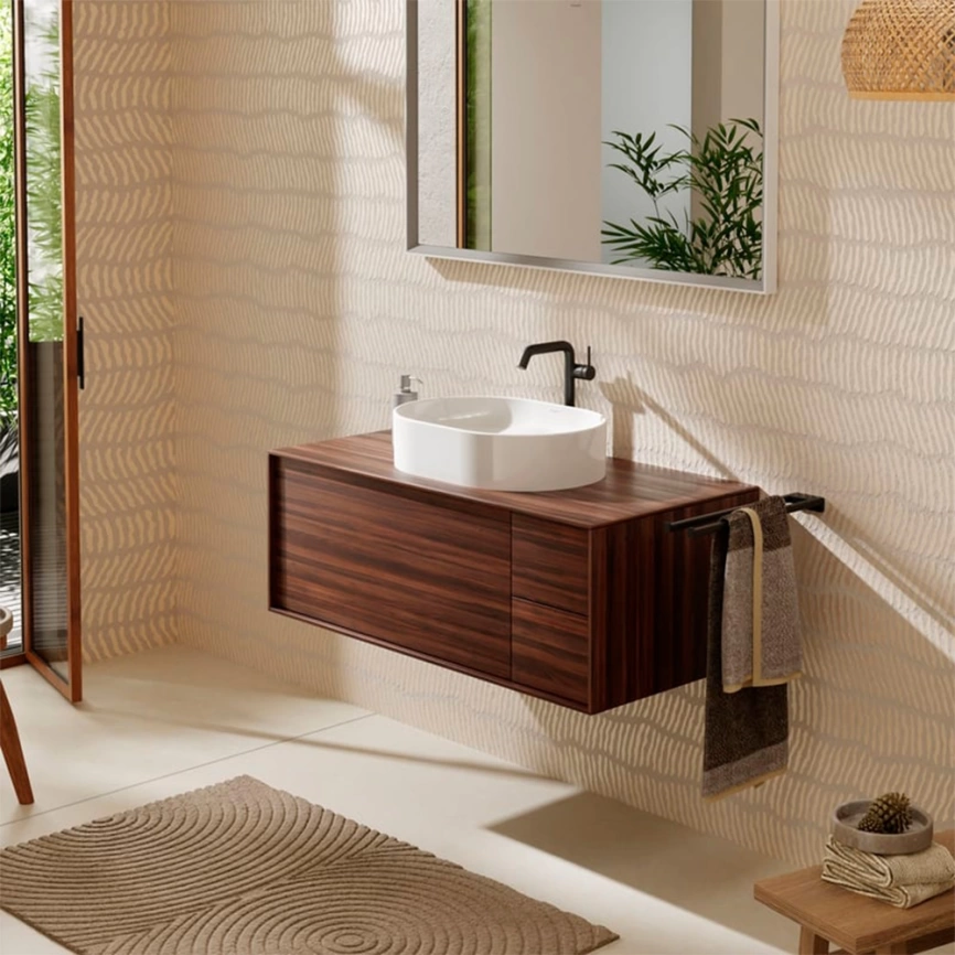 Раковина Hansgrohe Xuniva U 60166450 накладная, белая - фото 3