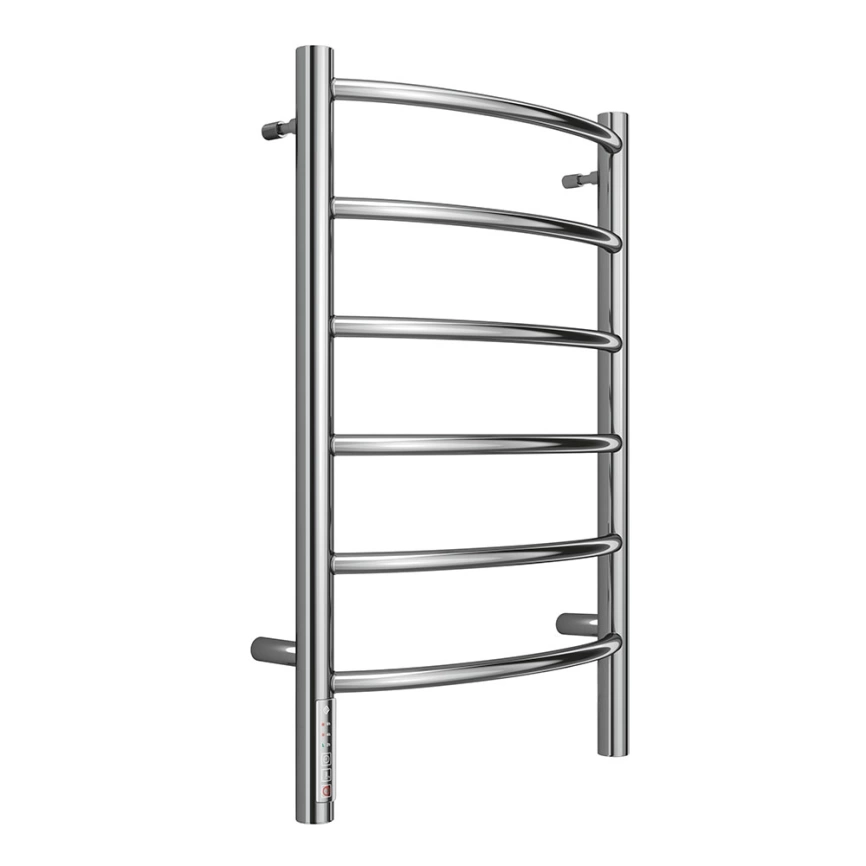 Полотенцесушитель электрический Terminus Классик П6 400x650 слева, хром - фото 1