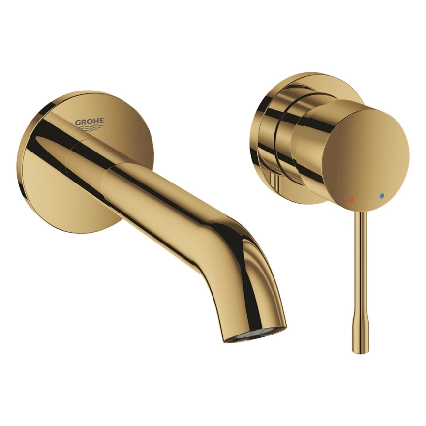 Смеситель для раковины Grohe Essence 29192GL1, золотой