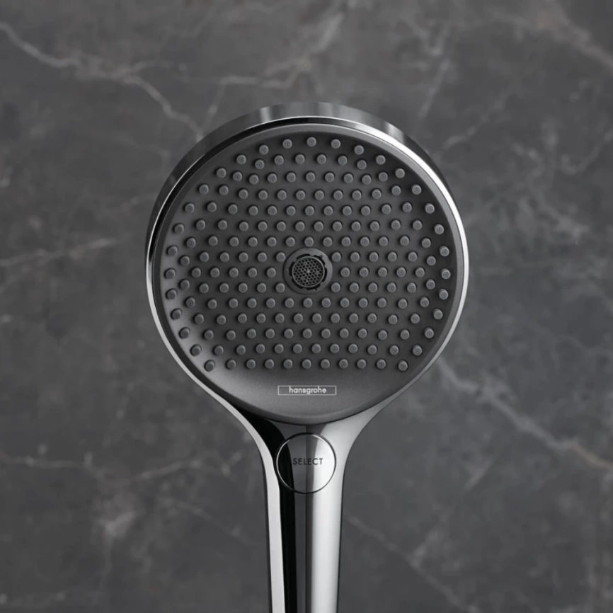 Душевая лейка Hansgrohe Rainfinity 130, 26864140, бронза - фото 1